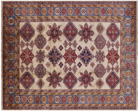 Super Fine Kazak Hand-Knotted Rug - Manhattan Rugs