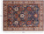 Blue 9' 0" X 12' 0" Fine Serapi Handmade Wool Rug - P7883