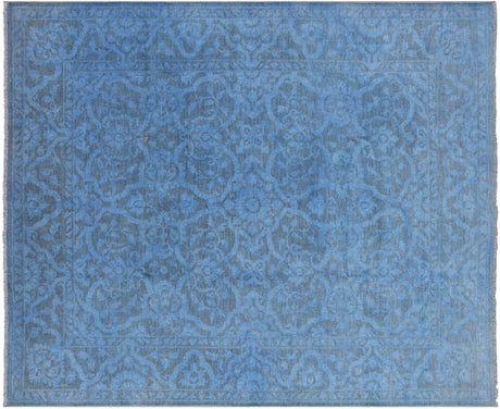 Overdyed Full Pile Hand Knotted Rug - Manhattan Rugs
