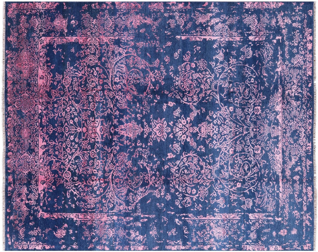 Persian Wool & Silk Hand Knotted Rug - Manhattan Rugs