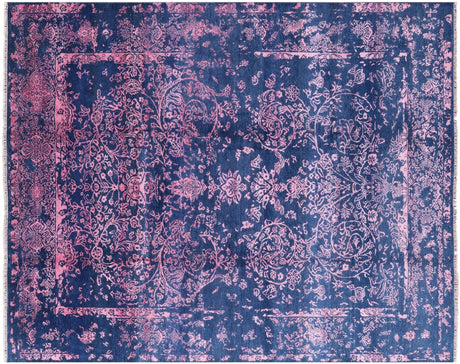 Persian Wool & Silk Hand Knotted Rug - Manhattan Rugs