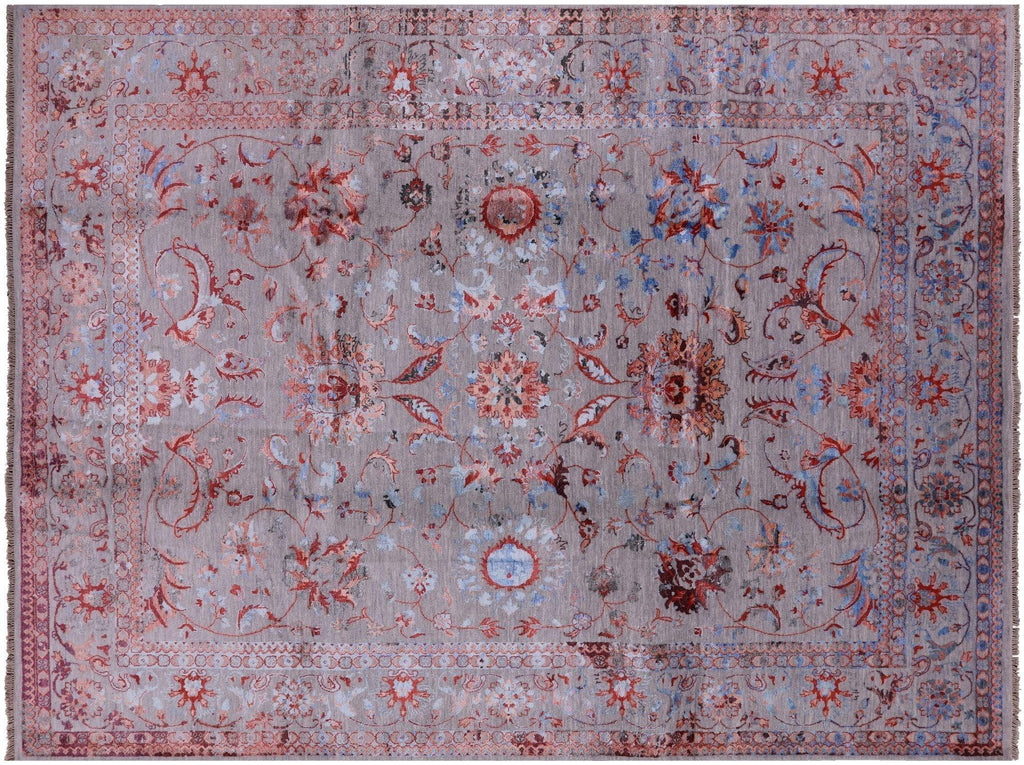 Persian Hand Knotted Wool & Silk Rug - Manhattan Rugs