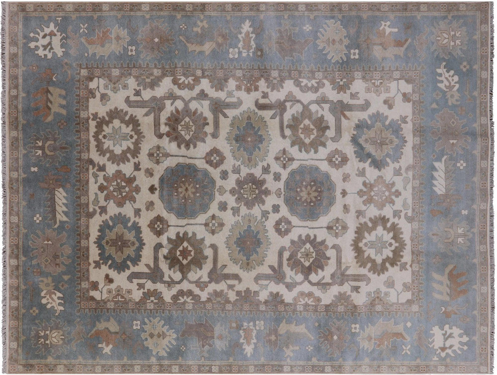 Oushak Handmade Wool Rug - Manhattan Rugs