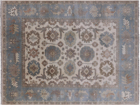 Oushak Handmade Wool Rug - Manhattan Rugs