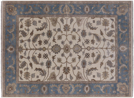 Hand Knotted Oushak Area Rug - Manhattan Rugs