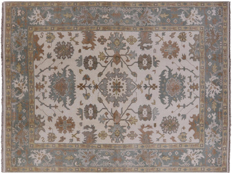 Oushak Handmade Wool Area Rug - Manhattan Rugs