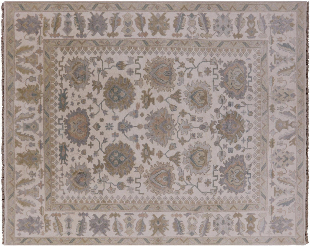 Oushak Hand Knotted Wool Rug - Manhattan Rugs