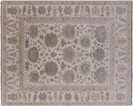 Oushak Hand Knotted Wool Rug - Manhattan Rugs