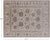 Ivory 8' 0" X 10' 1" Turkish Oushak Hand Knotted Wool Rug - P8321