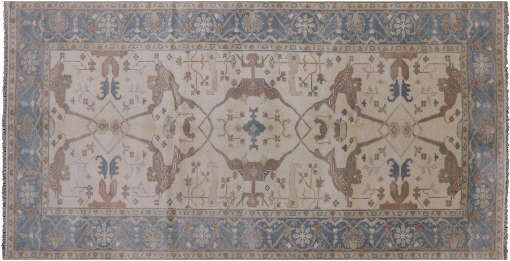 Oushak Hand Knotted Wool Rug - Manhattan Rugs