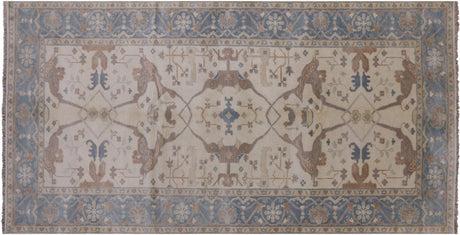 Oushak Hand Knotted Wool Rug - Manhattan Rugs