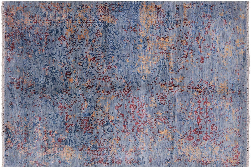 Persian Hand Knotted Wool & Silk Rug - Manhattan Rugs