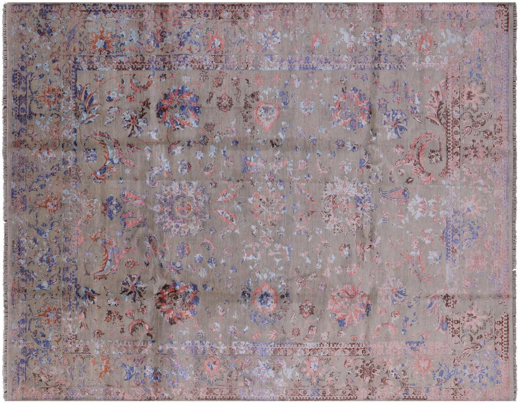 Persian Wool & Silk Hand Knotted Rug - Manhattan Rugs