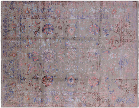 Persian Wool & Silk Hand Knotted Rug - Manhattan Rugs