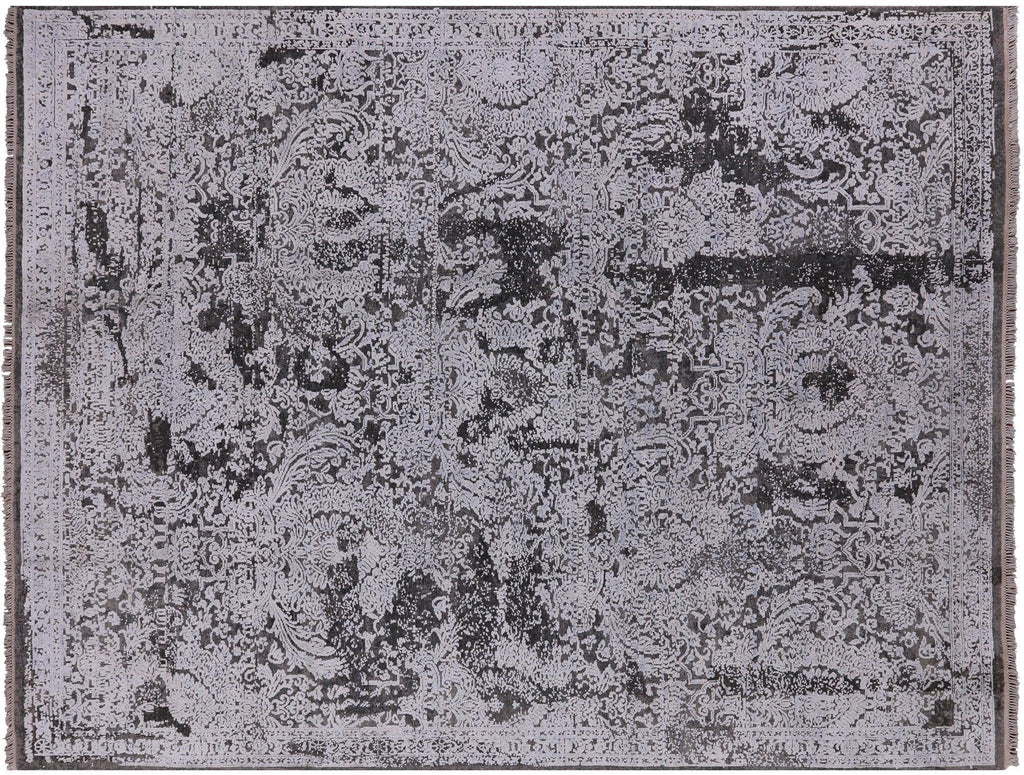 Persian Handmade Wool & Silk Rug - Manhattan Rugs