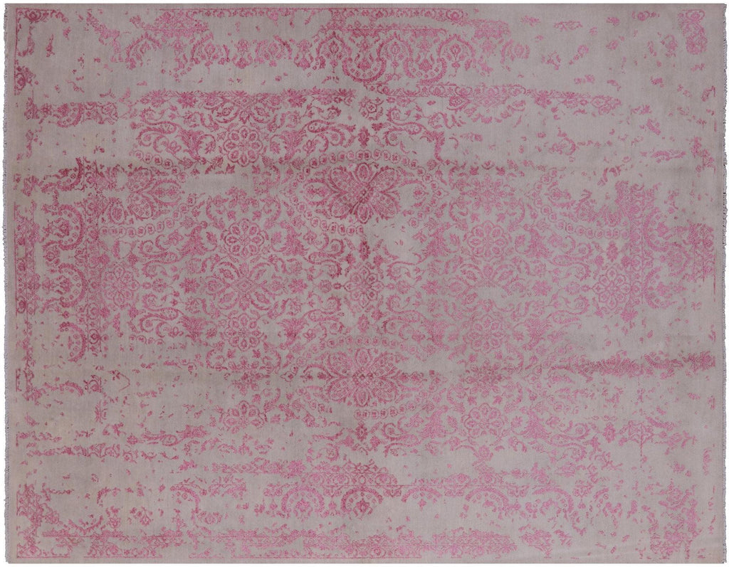 Persian Hand Knotted Wool & Silk Rug - Manhattan Rugs