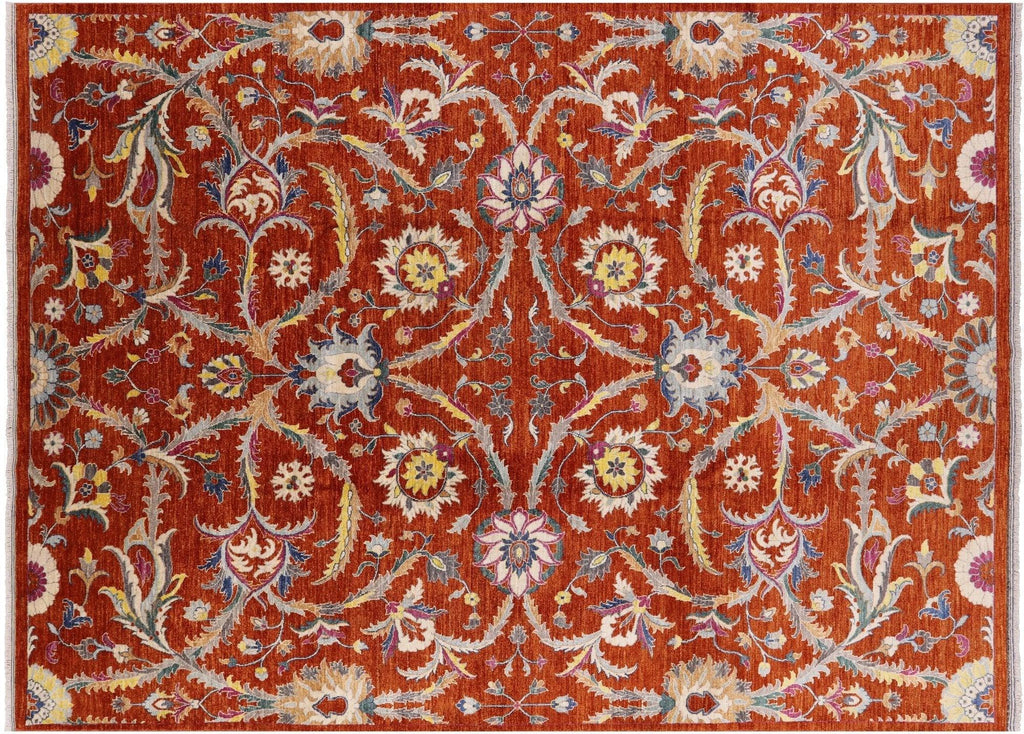 Hand Knotted Fine Serapi Rug - Manhattan Rugs
