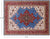 Blue Hand-Knotted Fine Serapi Area Rug 8' 10" X 11' 9" - P8728