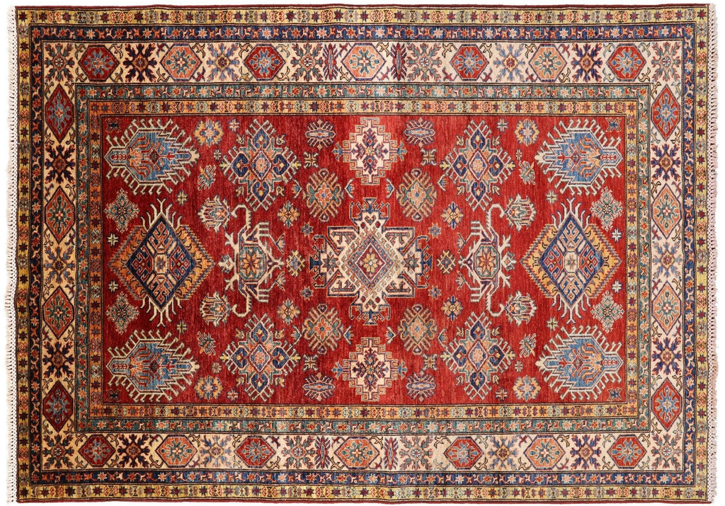 Super Kazak Hand Knotted Area Rug - Manhattan Rugs
