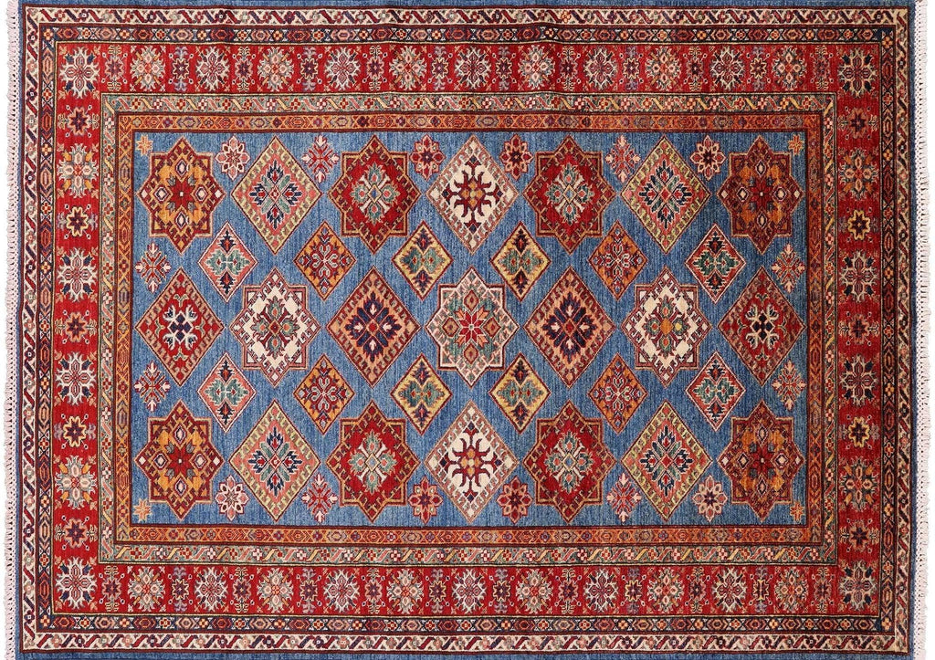 Hand Knotted Wool Super Kazak Area Rug - Manhattan Rugs