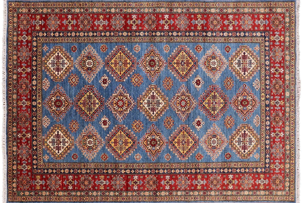 Super Kazak Hand Knotted Wool Area Rug - Manhattan Rugs