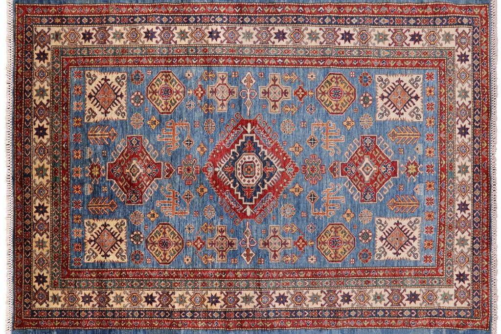 Super Kazak Handmade Wool Area Rug - Manhattan Rugs
