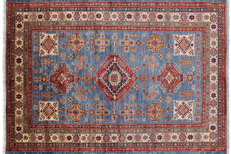 Super Kazak Handmade Wool Area Rug - Manhattan Rugs