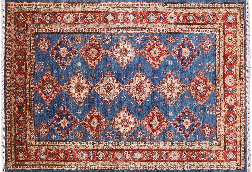 Hand Knotted Super Kazak Wool Rug - Manhattan Rugs