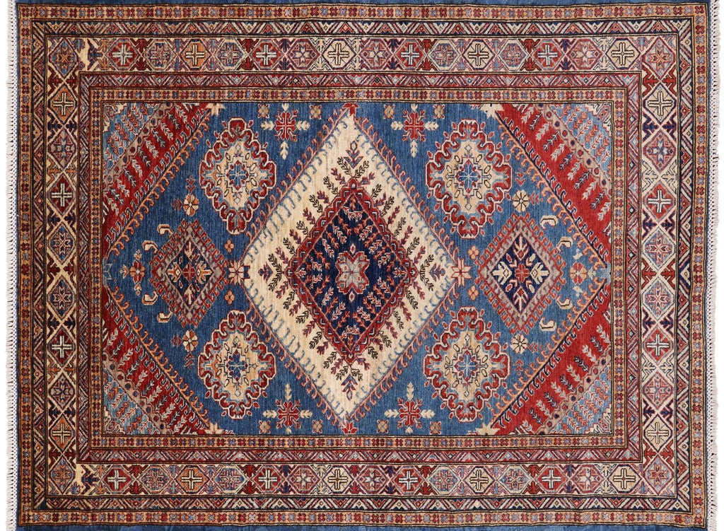 Super Kazak Hand Knotted Wool Rug - Manhattan Rugs