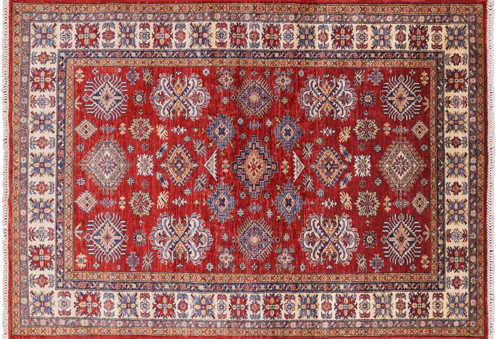 Super Kazak Handmade Wool Area Rug - Manhattan Rugs