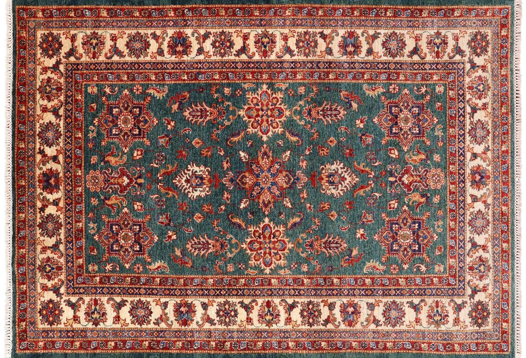 Handmade Super Kazak Area Rug - Manhattan Rugs