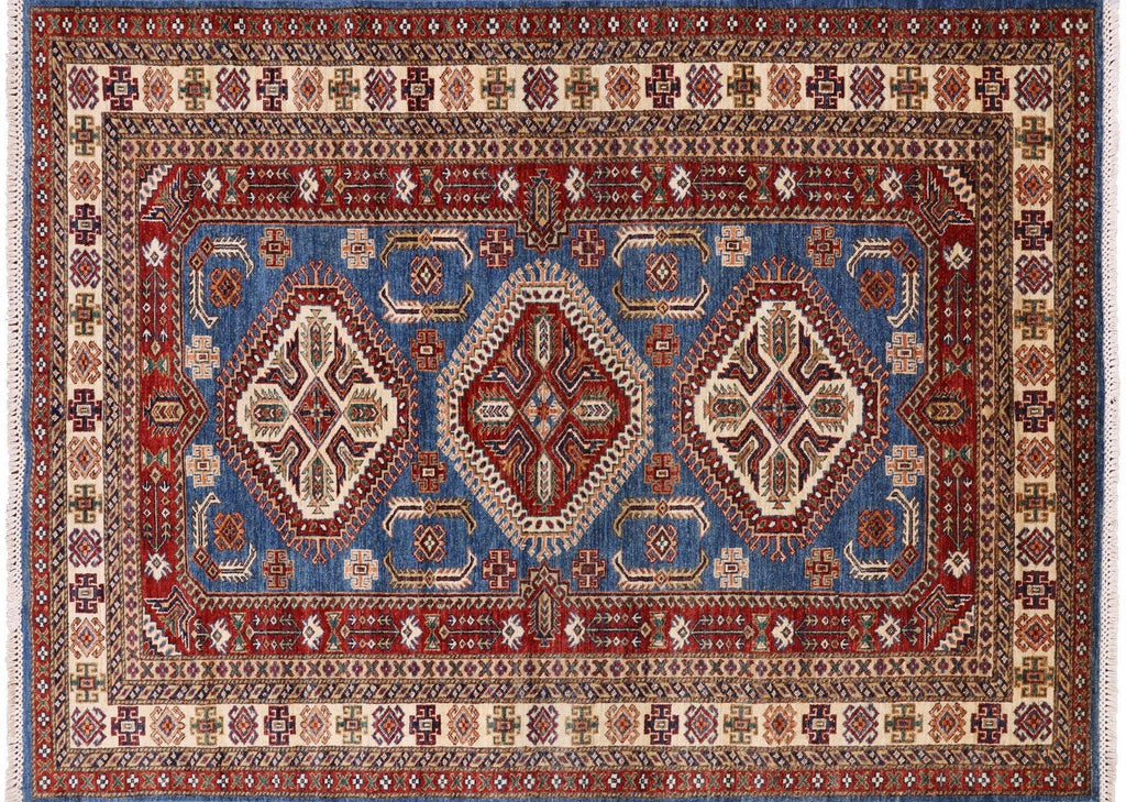 Super Kazak Hand Knotted Wool Area Rug - Manhattan Rugs