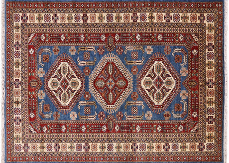 Super Kazak Hand Knotted Wool Area Rug - Manhattan Rugs