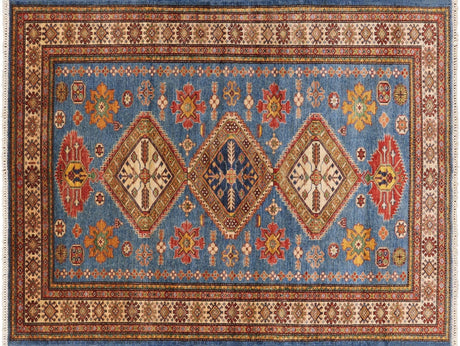 Super Kazak Hand Knotted Wool Rug - Manhattan Rugs
