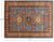 Blue Super Kazak Hand Knotted Wool Rug 5' 10" X 7' 7" - P8966