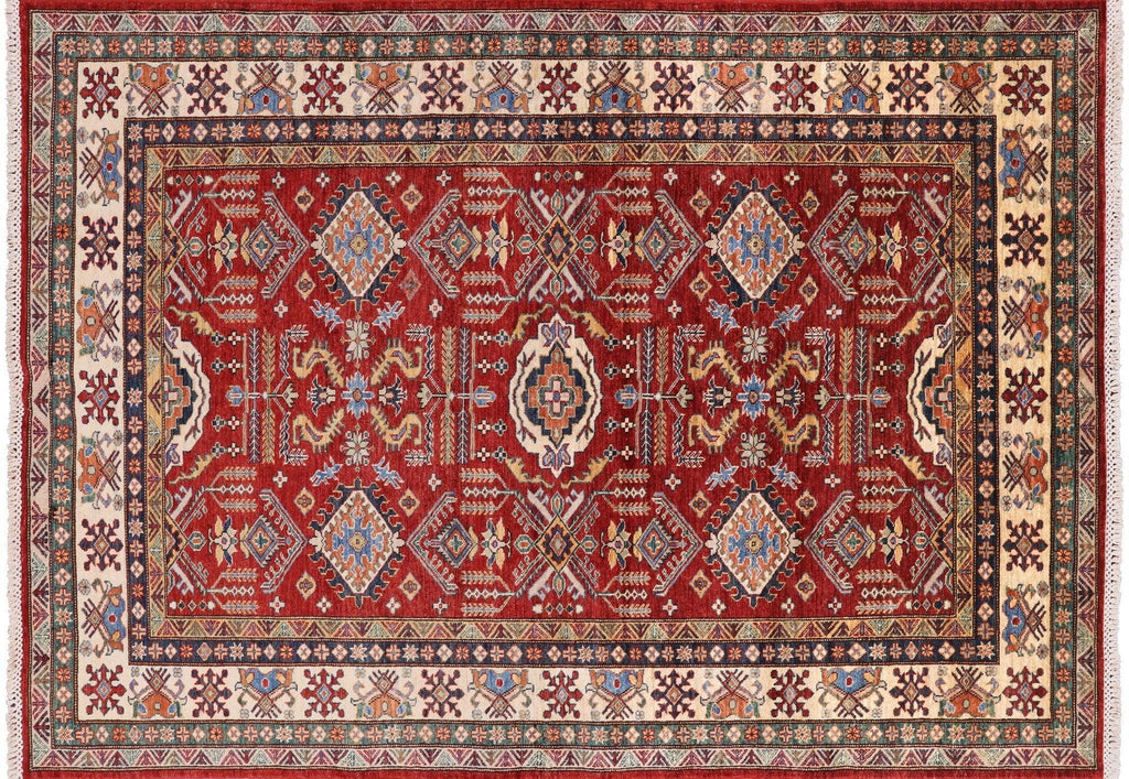 Super Kazak Handmade Wool Rug - Manhattan Rugs
