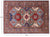 Hand Knotted Super Kazak Wool Rug 5' 8" X 7' 9" - P8975
