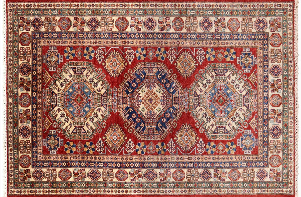 Hand Knotted Super Kazak Rug - Manhattan Rugs