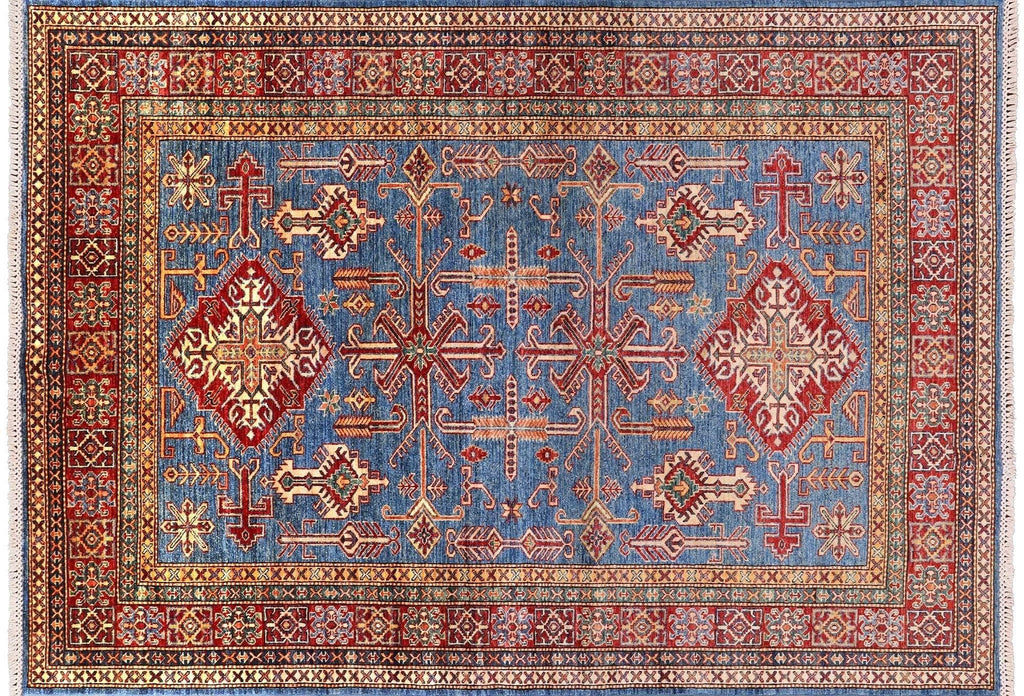 Hand Knotted Super Kazak Wool Rug - Manhattan Rugs