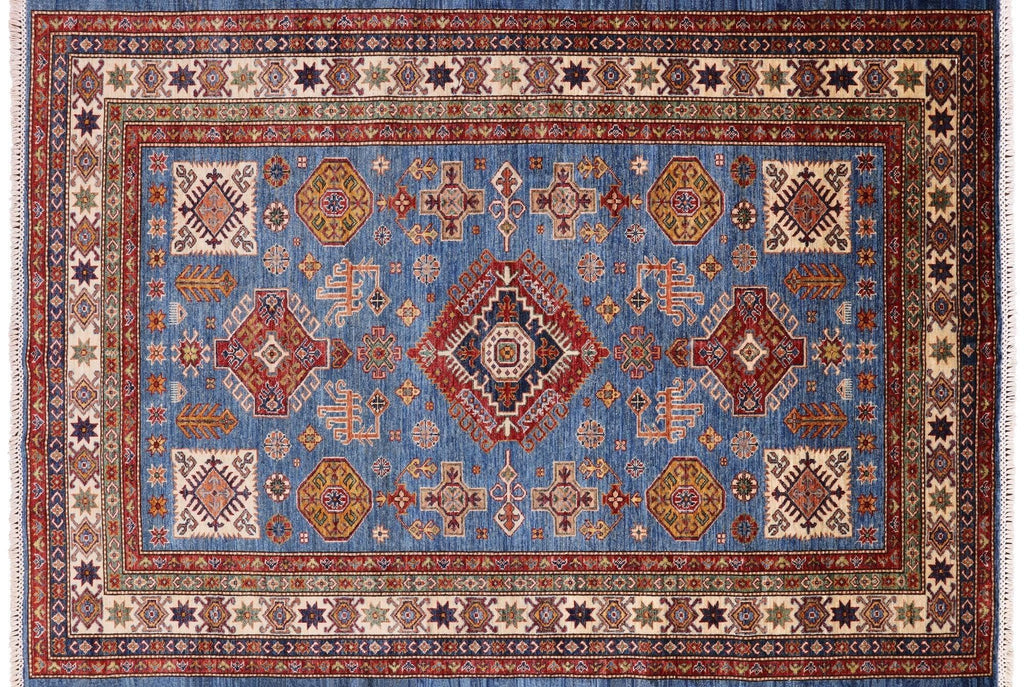 Super Kazak Wool Area Rug - Manhattan Rugs