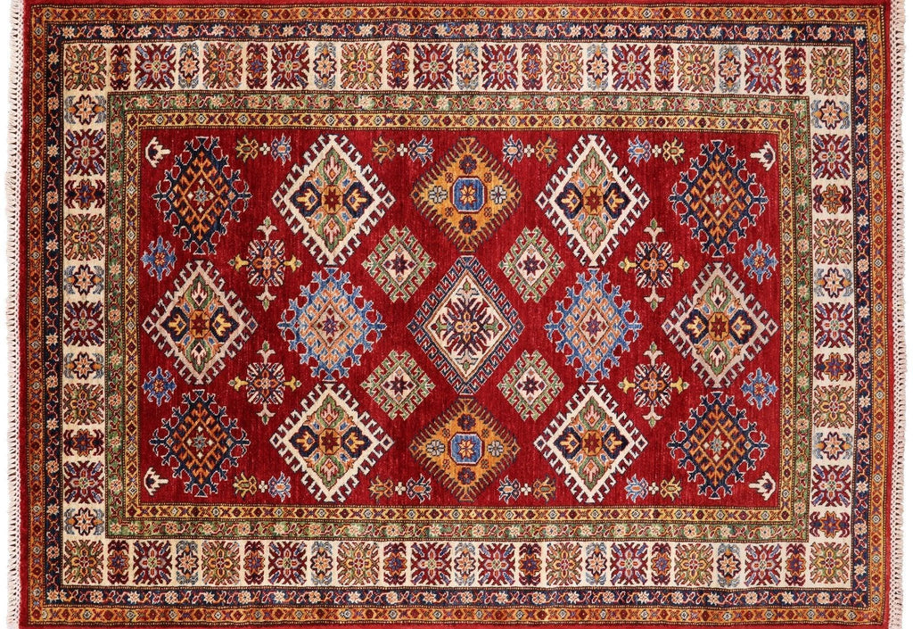 Hand Knotted Super Kazak Area Rug - Manhattan Rugs