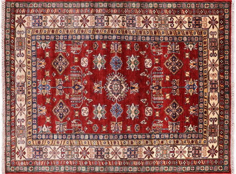Super Kazak Hand Knotted Area Rug - Manhattan Rugs