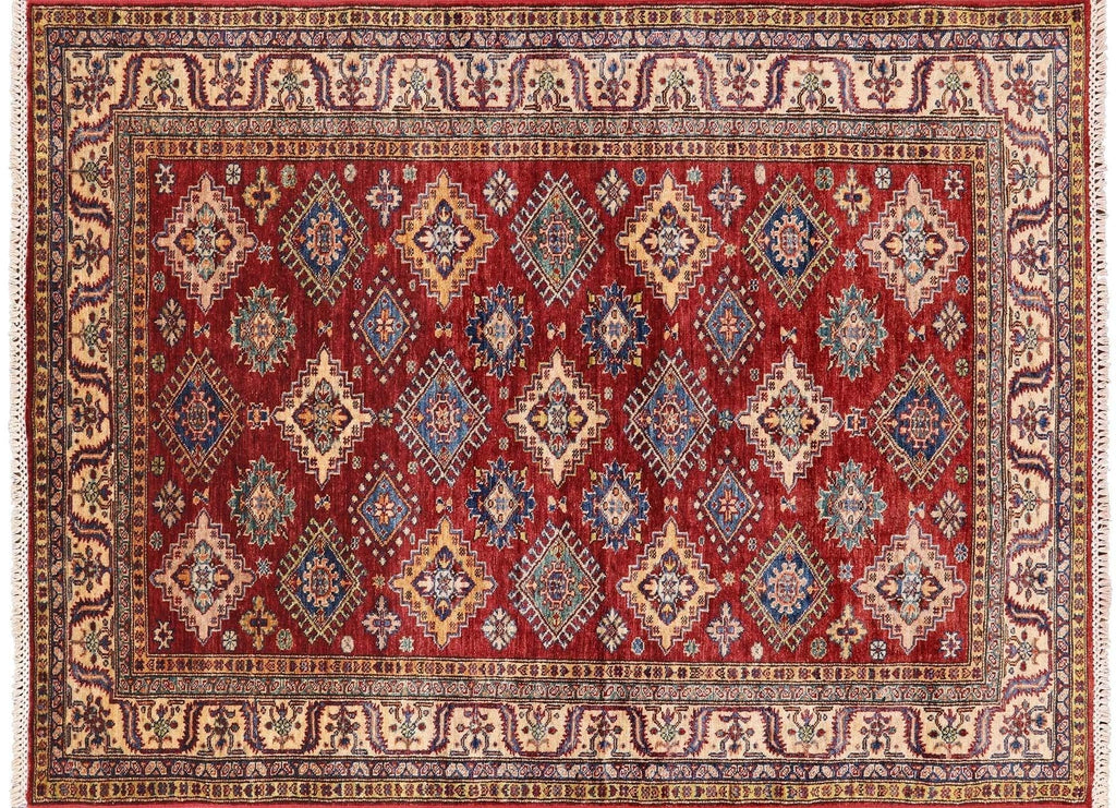 Super Kazak Handmade Wool Rug - Manhattan Rugs