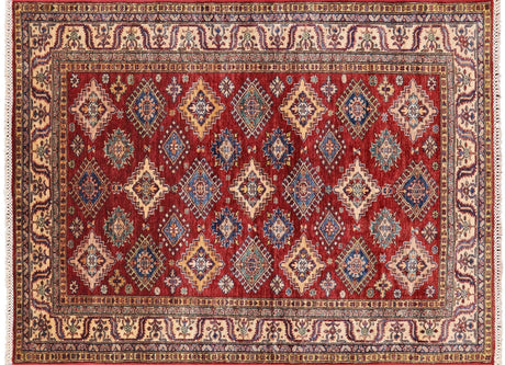 Super Kazak Handmade Wool Rug - Manhattan Rugs