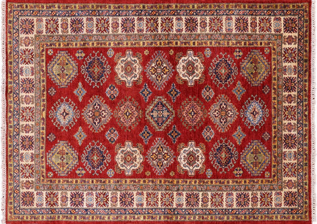 Super Kazak Handmade Wool Rug - Manhattan Rugs