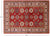 Red Super Kazak Handmade Wool Rug 4' 11" X 6' 9" - P9029
