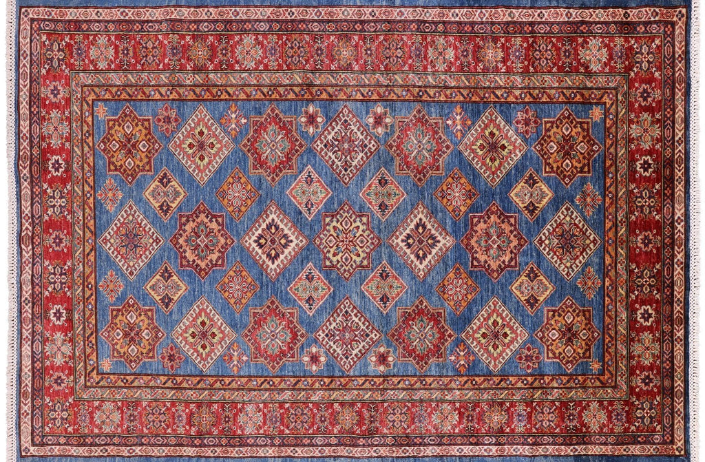 Super Kazak Hand Knotted Wool Rug - Manhattan Rugs
