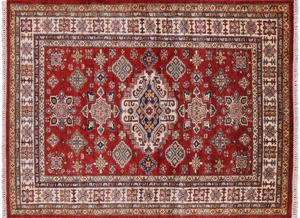Super Kazak Hand Knotted Wool Rug - Manhattan Rugs