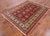 Super Kazak Geometric Hand Knotted Wool Area Rug - Manhattan Rugs