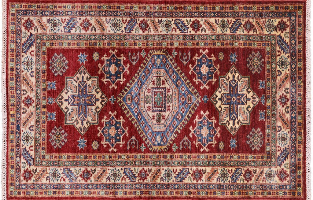 Super Kazak Hand Knotted Rug - Manhattan Rugs